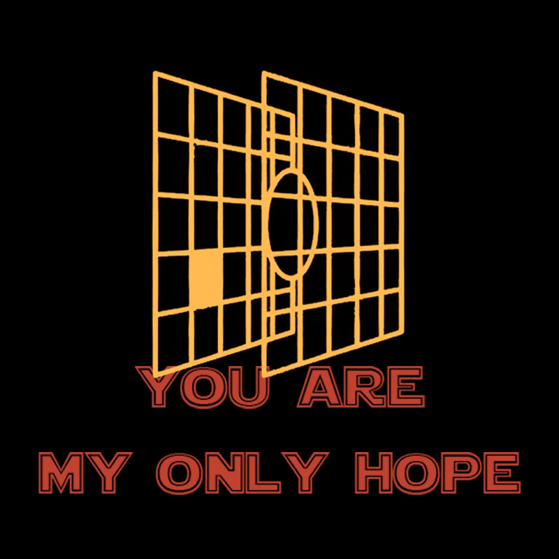You Are My Only Hope Geek T-Shirt