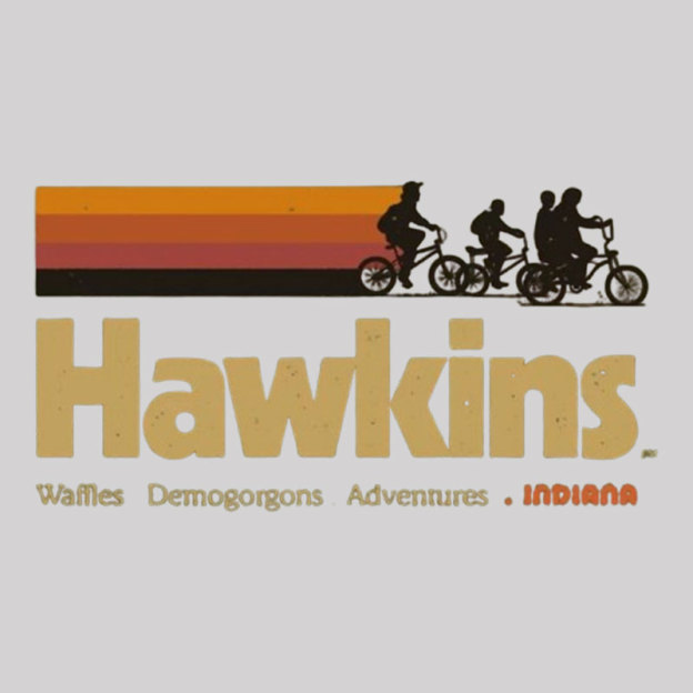 Hawkins Cycling Club Geek T-Shirt