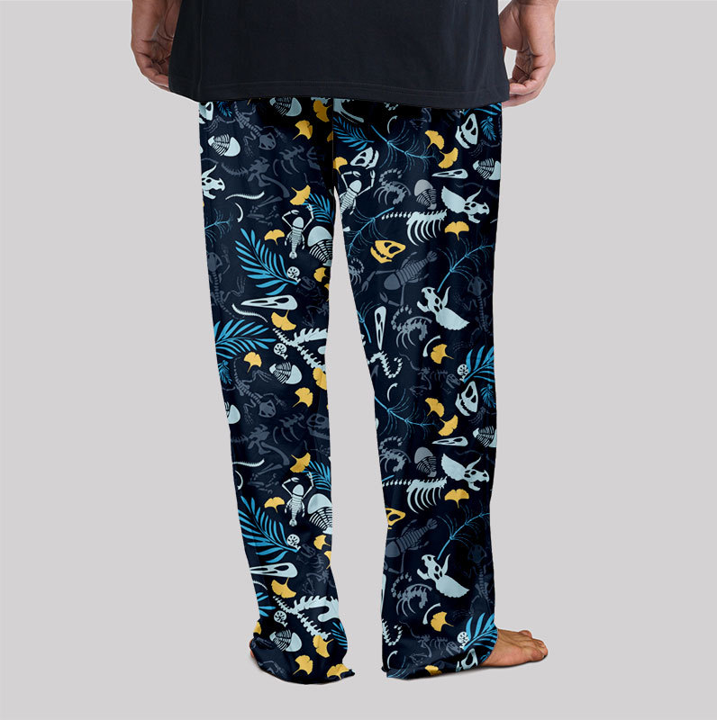 Paleontological Fossils Geek Loungewear Pants