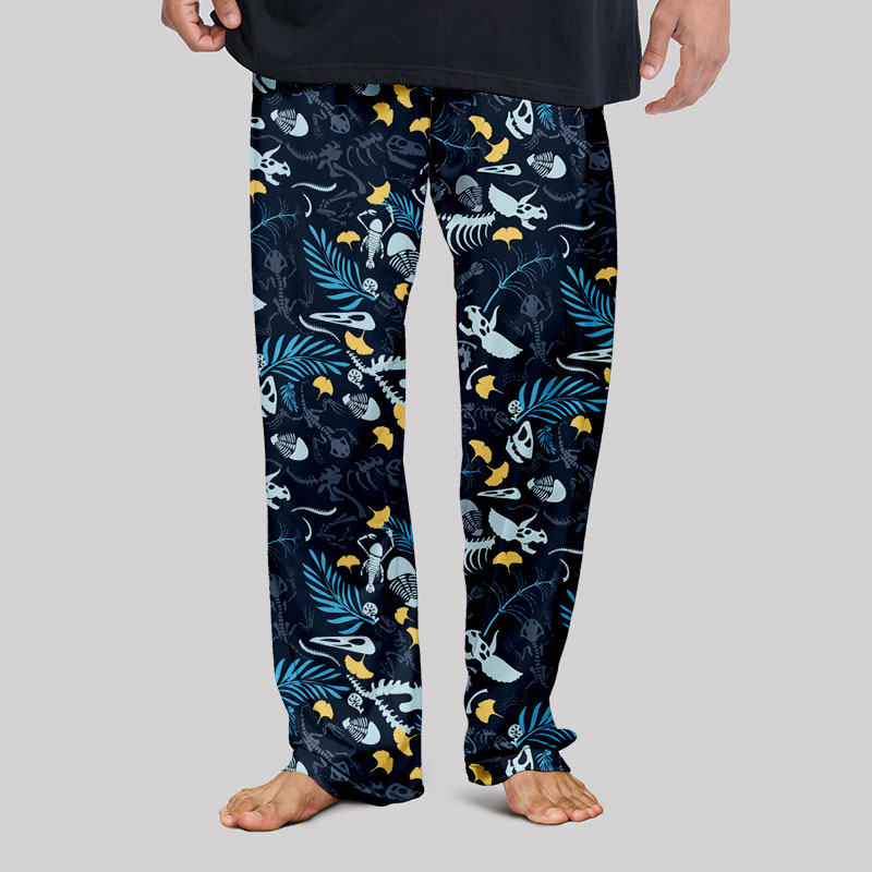 Paleontological Fossils Geek Loungewear Pants