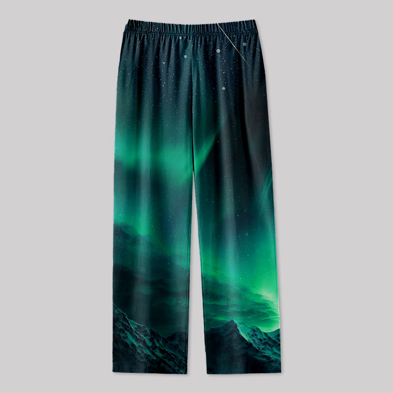 Mysterious Aurora Geek Loungewear Pants