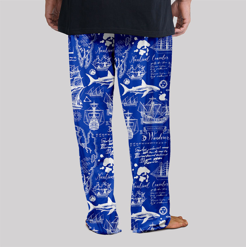 Pirates Dangerous Ocean Geek Loungewear Pants