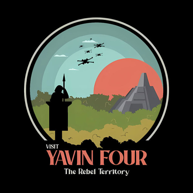 Visit Yavin Four Geek T-Shirt