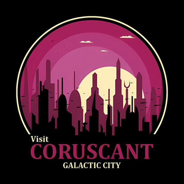 Visit Coruscant Geek T-Shirt