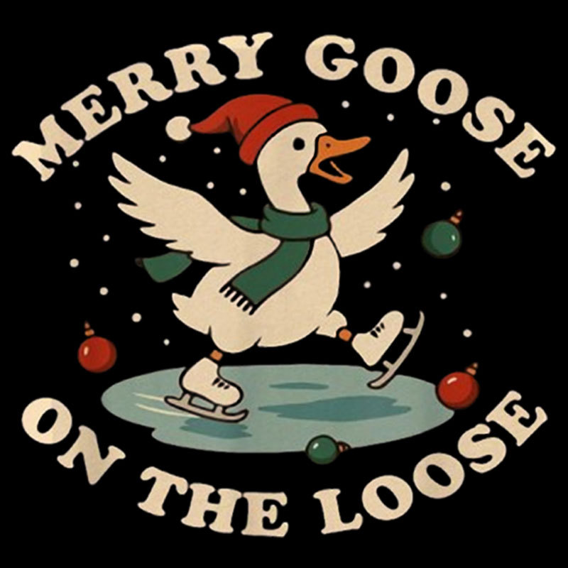 Merry Goose on The Loose Geek T-Shirt