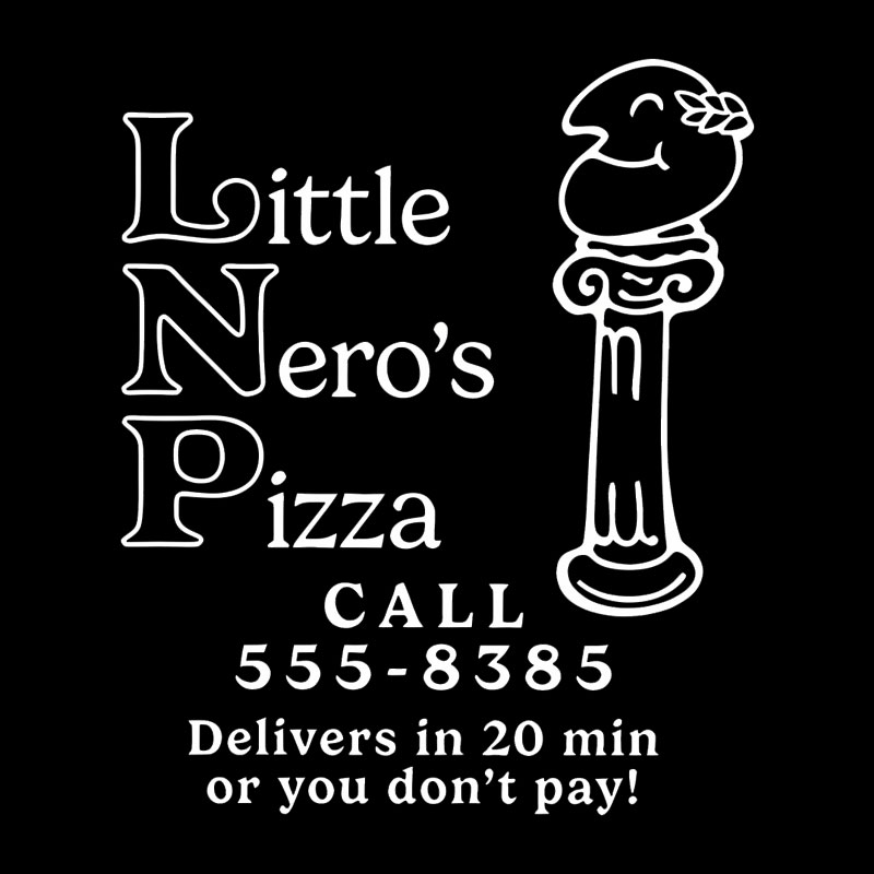 Little Nero's Pizza Geek T-Shirt