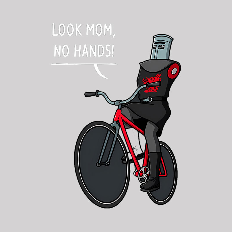 No hands! Geek T-Shirt