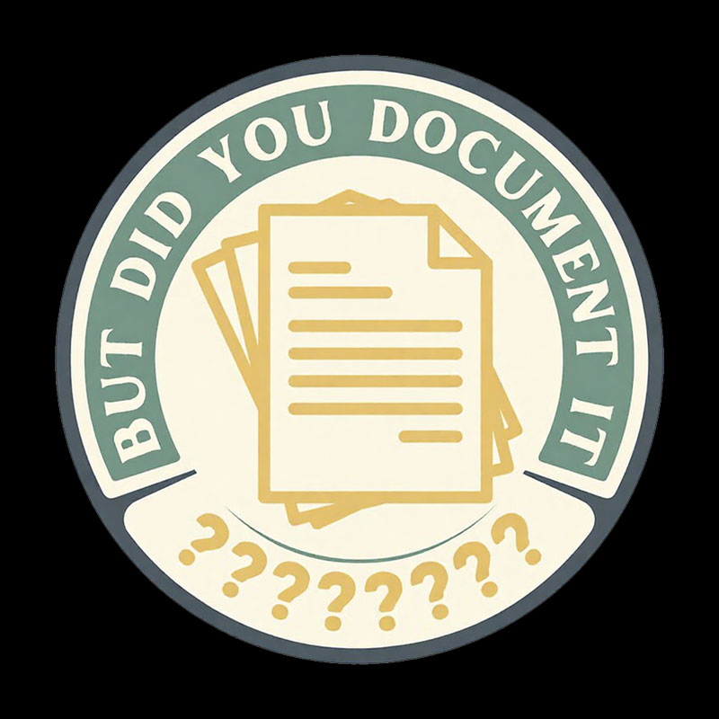 But Did You Document It Geek T-Shirt