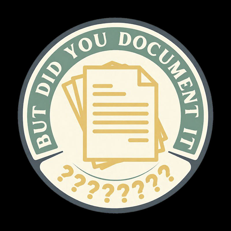 But Did You Document It Geek T-Shirt