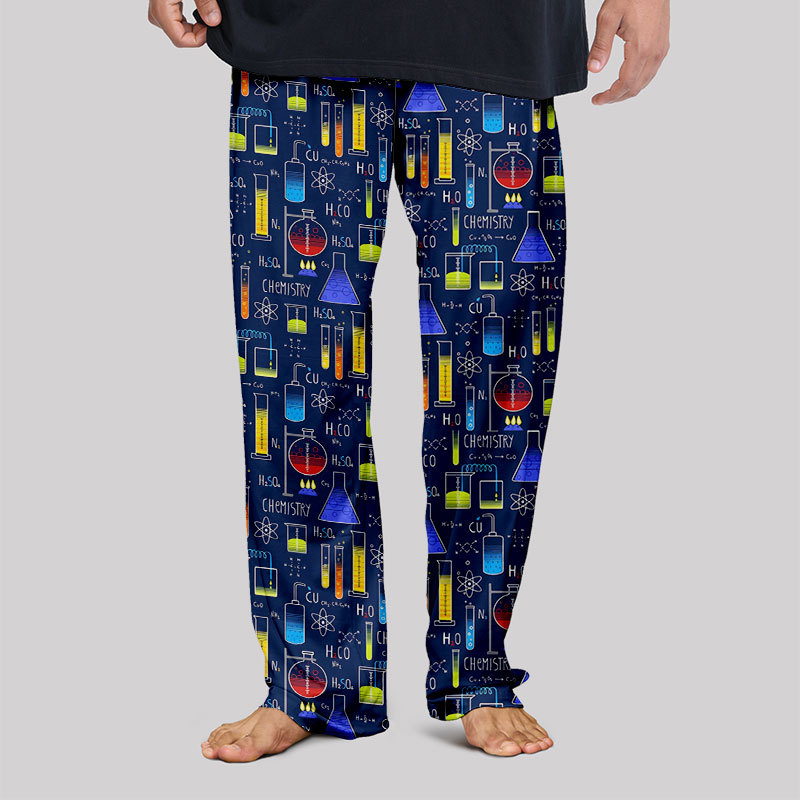 Chemistry Lab Geek Loungewear Pants