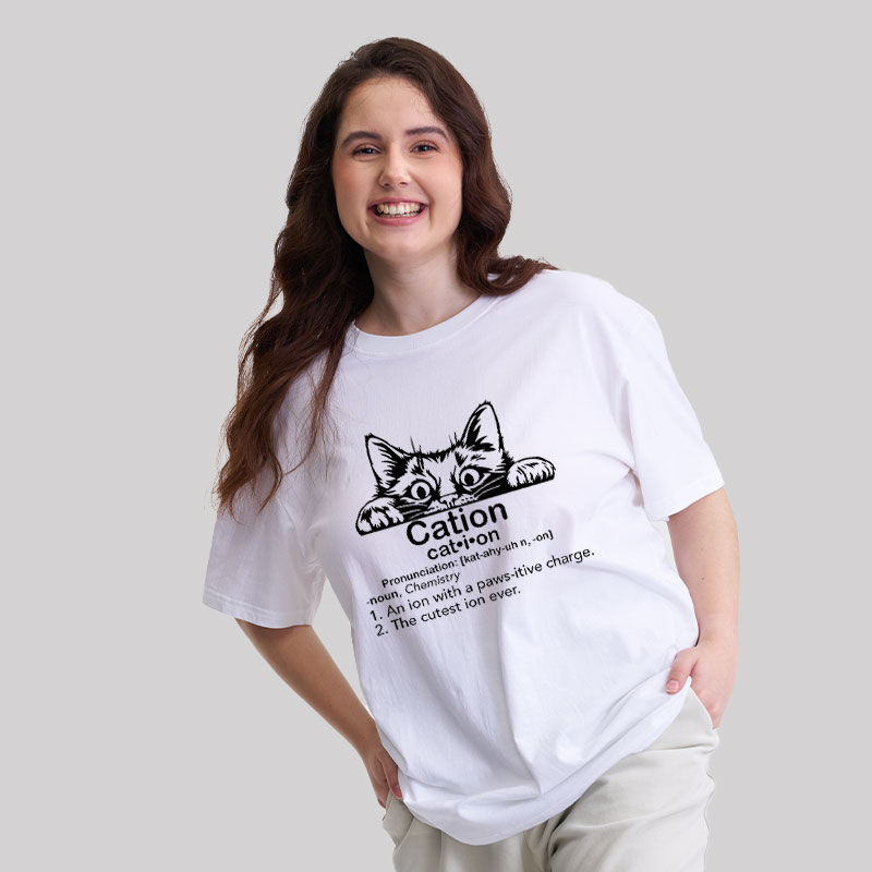 Cat-tion Geek T-Shirt