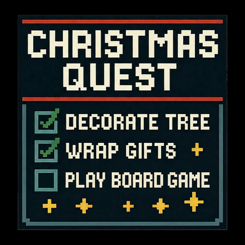 Christmas Quest Geek T-Shirt
