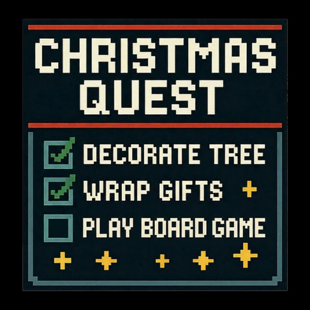 Christmas Quest Geek T-Shirt