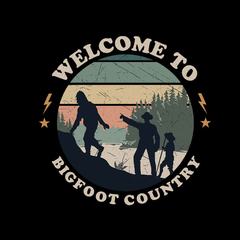 Bigfoot Country Geek T-Shirt