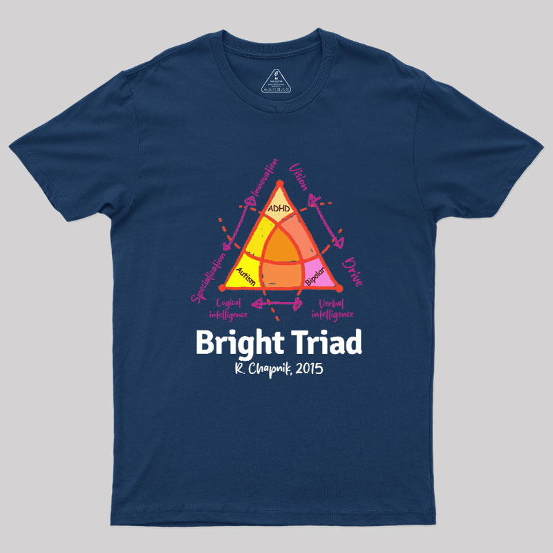 Bright Triad Geek T-Shirt