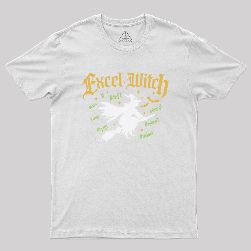 Excel Wizard Geek T-Shirt
