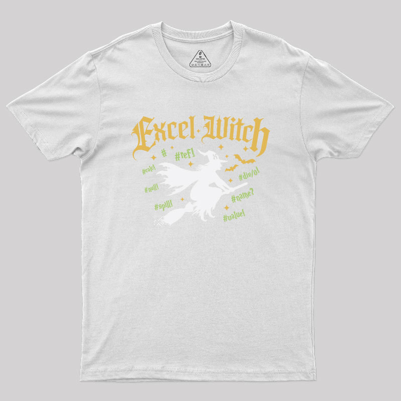 Excel Wizard Geek T-Shirt