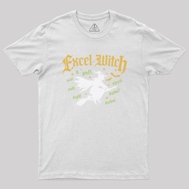 Excel Wizard Geek T-Shirt