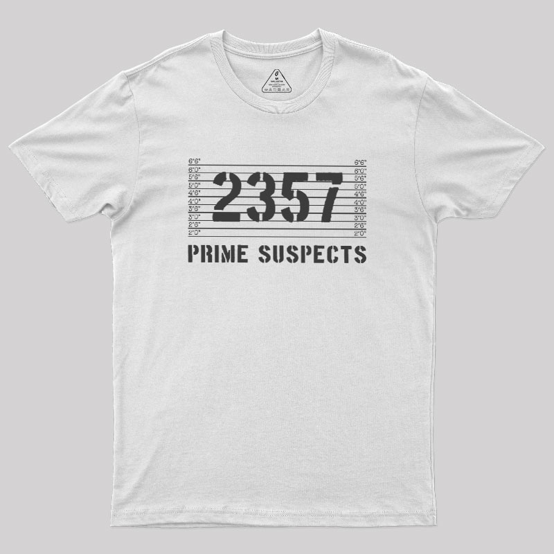 PRIME SUSPECTS Geek T-Shirt