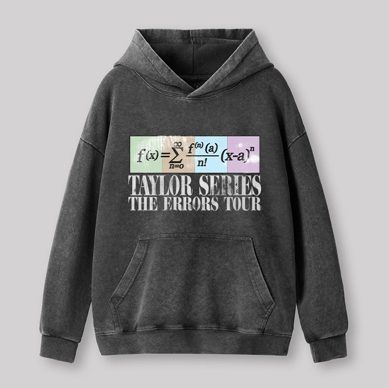 Taylor Series The Errors Washed Hoodie