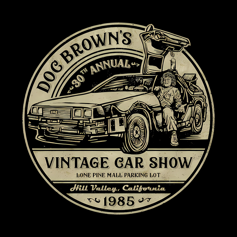 Vintage Car Show Geek T-Shirt