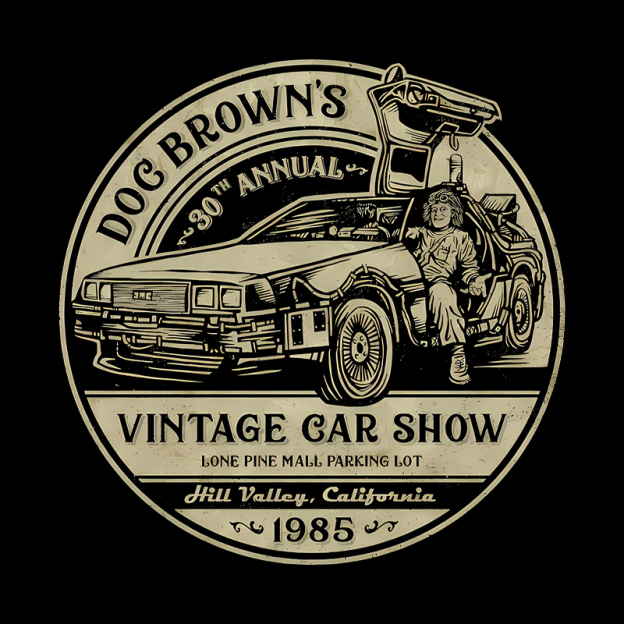 Vintage Car Show Geek T-Shirt