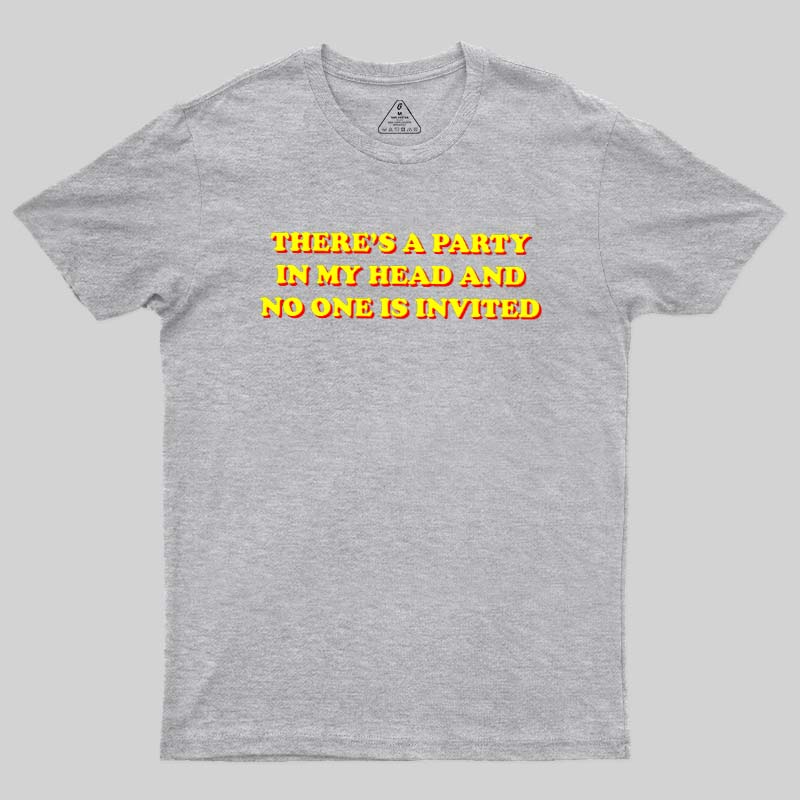 Solitude Is Bliss Geek T-Shirt