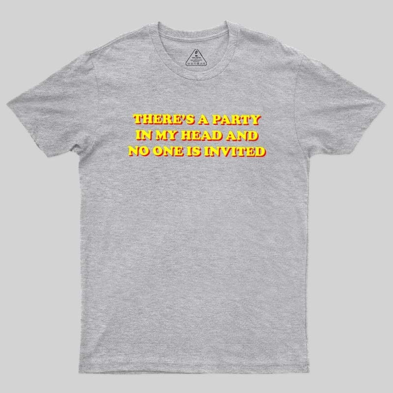 Solitude Is Bliss Geek T-Shirt