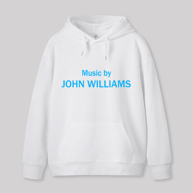 Music by John Williams Geek Hoodie