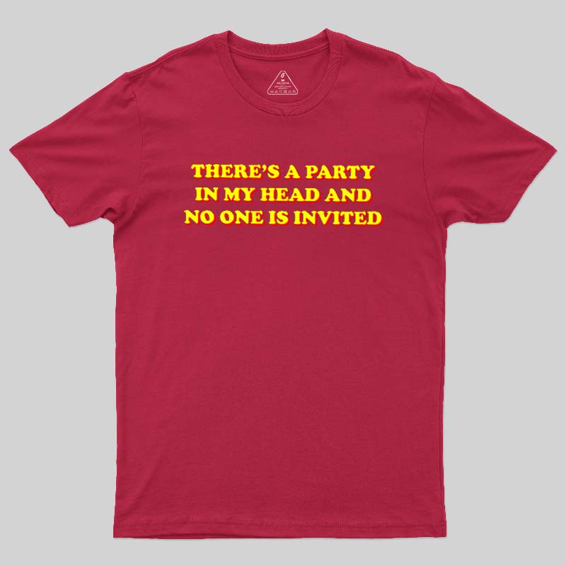 Solitude Is Bliss Geek T-Shirt