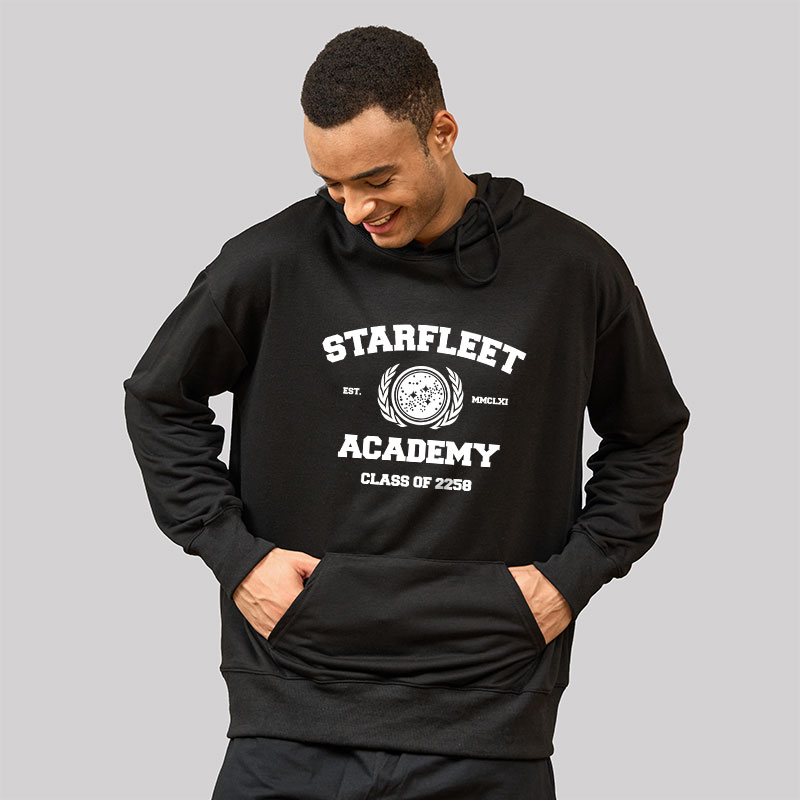 Starfleet Acadmey Class of 2258 White Hoodie