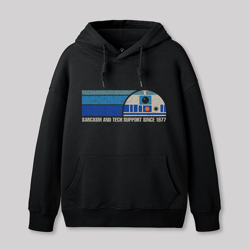Providing Sarcasm and Tech Support Since 1977 Geek Hoodie
