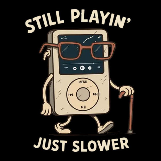 Still Playin Just Slower Geek T-Shirt