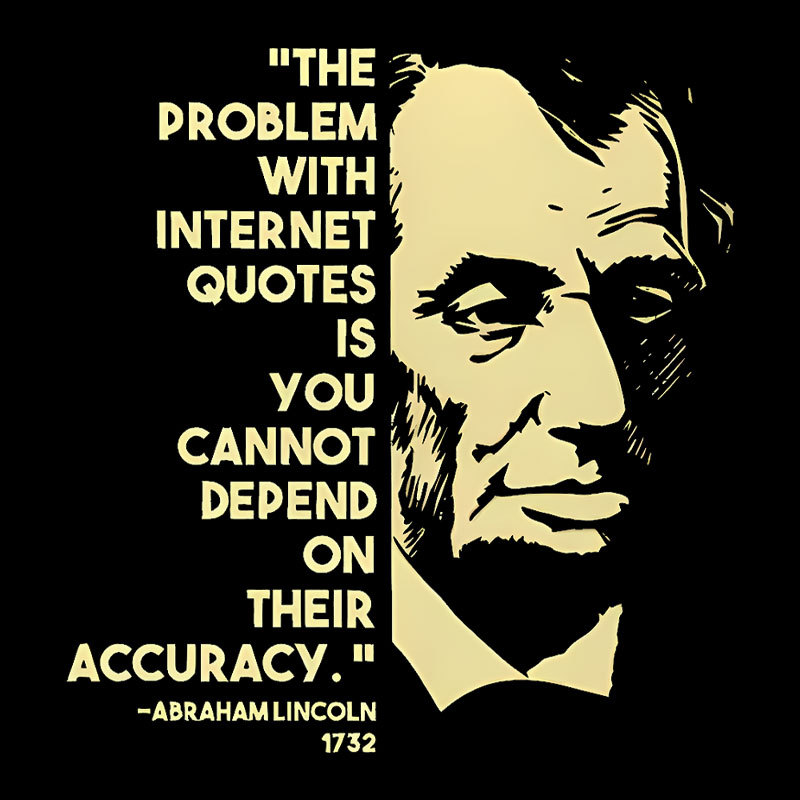 Abraham Lincoln Internet Geek T-Shirt