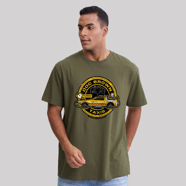 Doc Brown Taxis Geek T-Shirt