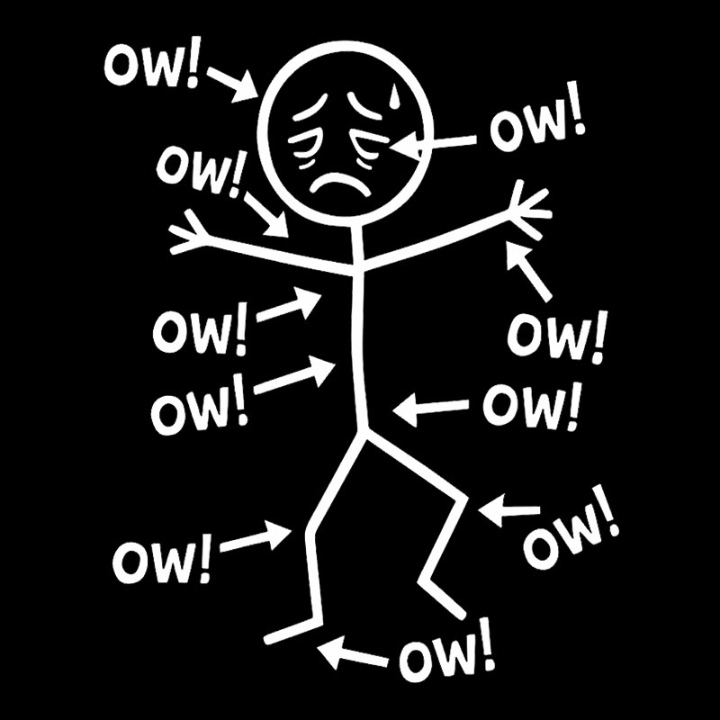 Ow Ow Ow Geek T-Shirt