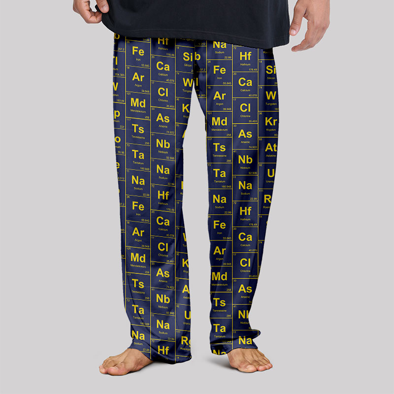 Chemical Elements Navy Geek Loungewear Pants