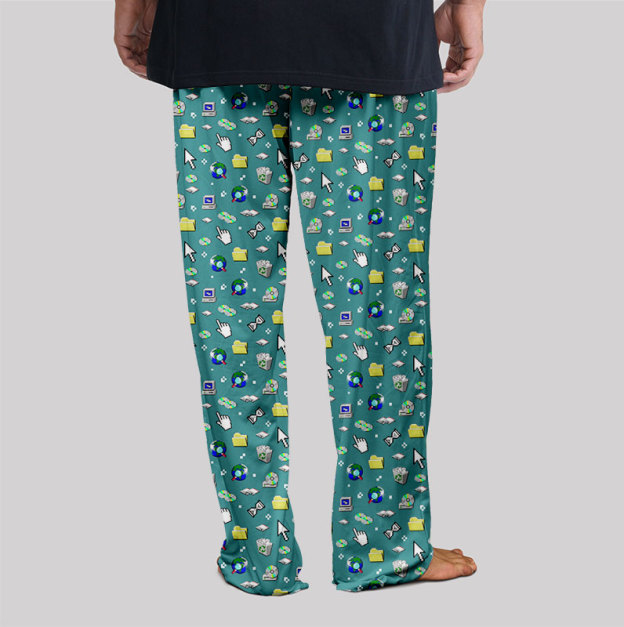 Retro Bytes Geek Loungewear Pants