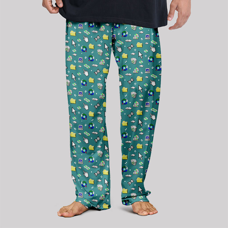 Retro Bytes Geek Loungewear Pants