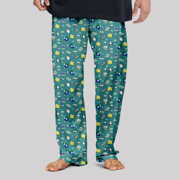 Retro Bytes Geek Loungewear Pants