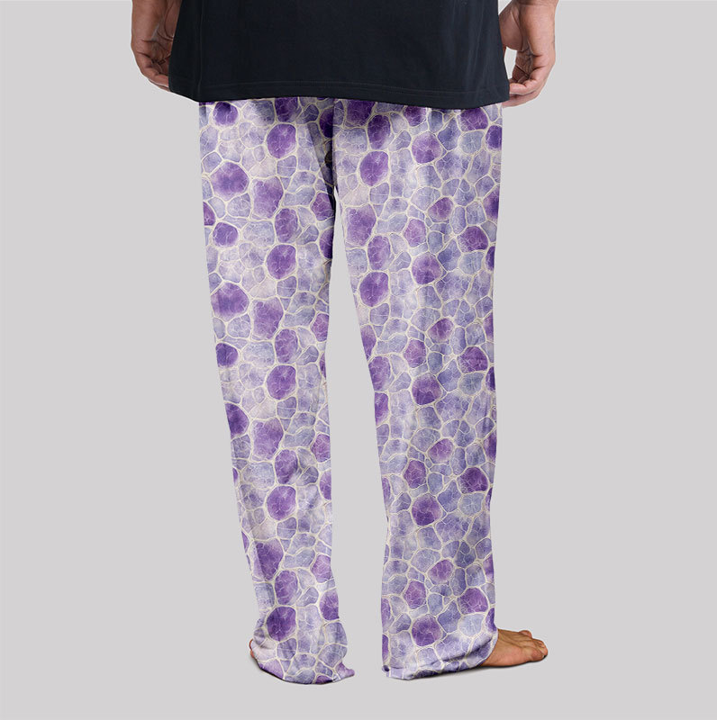 Cell Biology Purple Geek Loungewear Pants