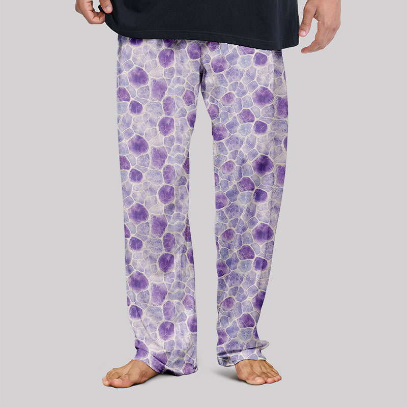 Cell Biology Purple Geek Loungewear Pants