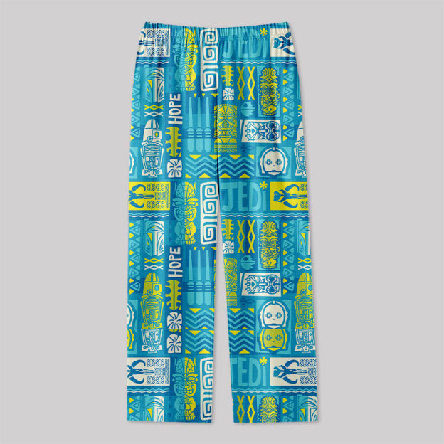Hawaiian Totem Geek Loungewear Pants
