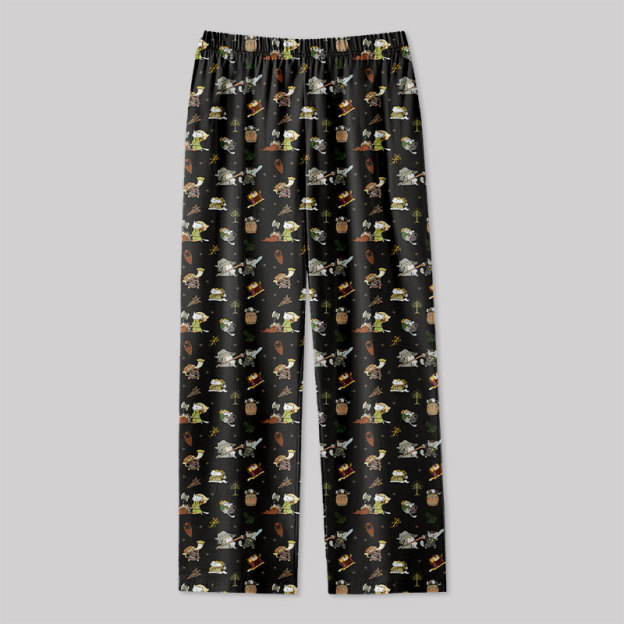 Cat Ring Lord Geek Loungewear Pants