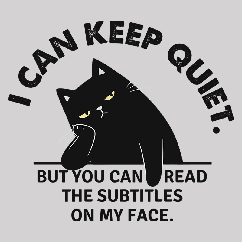 Subtitles on My Face Geek T-Shirt