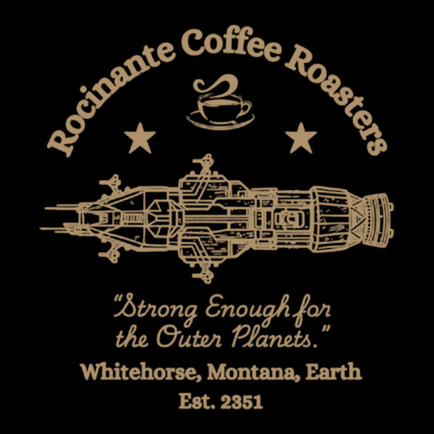 Rocinante Coffee Roasters Geek T-Shirt