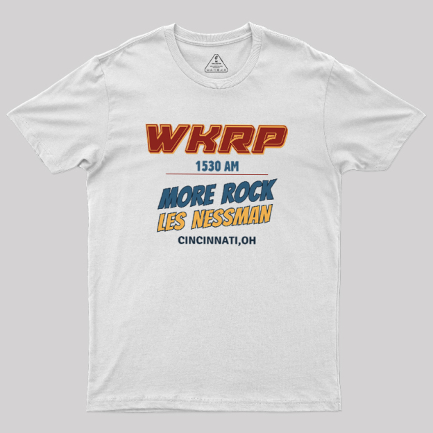 WKRP Vibes Geek T-Shirt