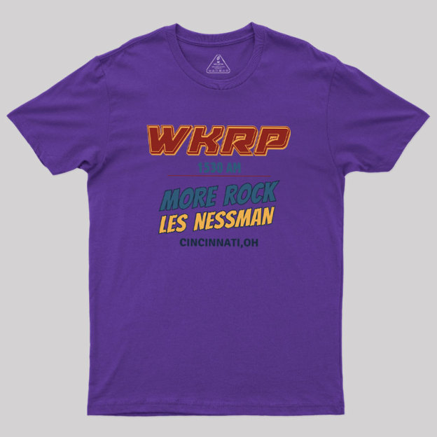 WKRP Vibes Geek T-Shirt