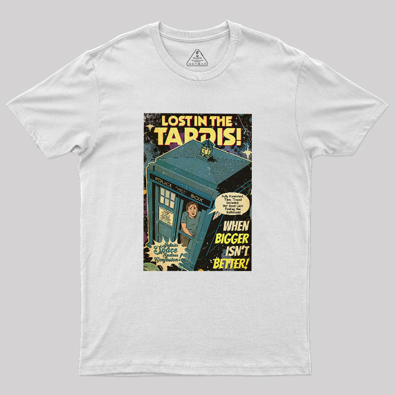 Lost in the TARDIS Geek T-Shirt