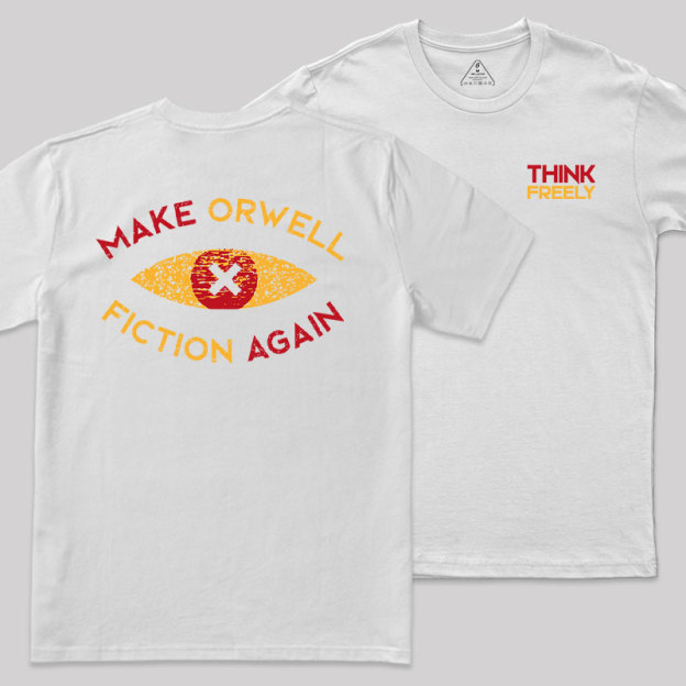 Think Freely Orwell Reimagined Geek T-Shirt